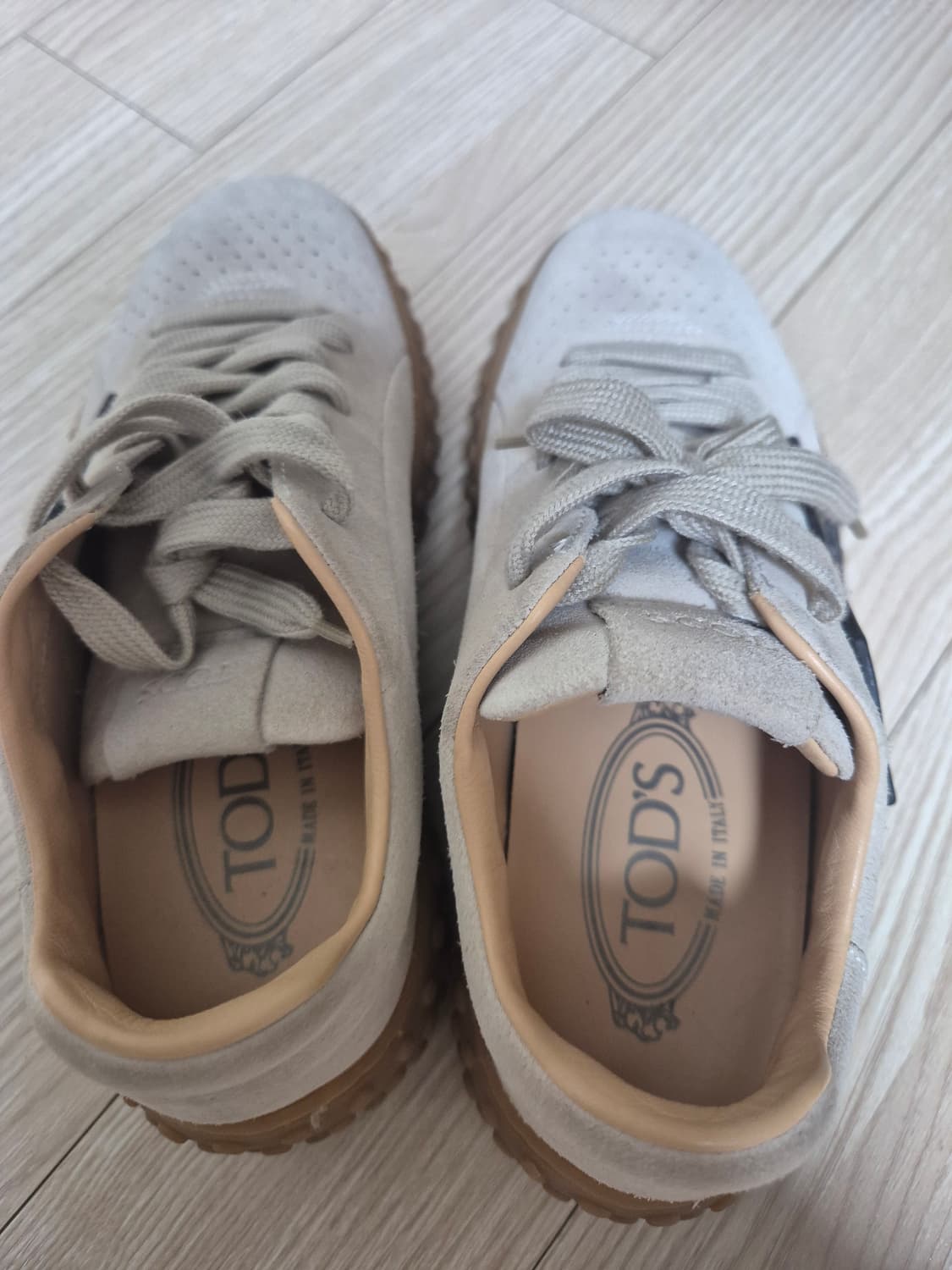 (정품) 토즈 스웨이드 스니커즈 운동화 34 (225) 상품이미지4