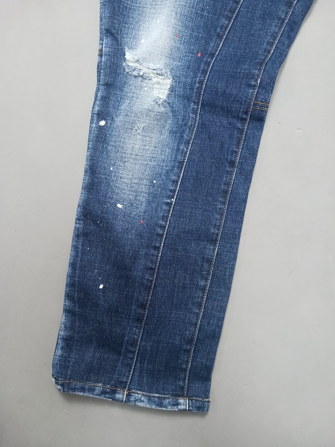 [38] 디스퀘어드2 더티오일워싱 타이디바이커진 청바지 상품이미지3