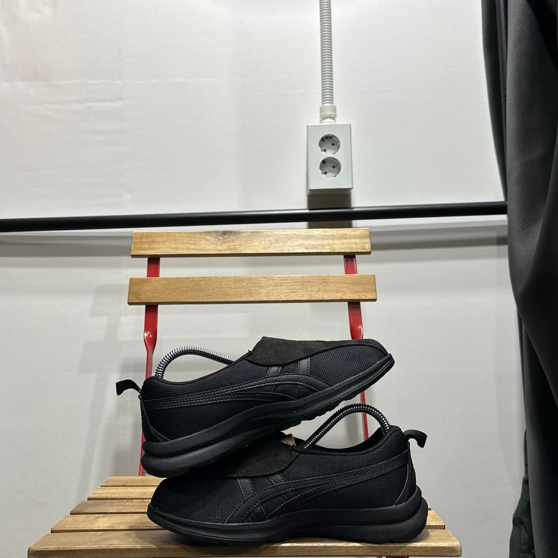 230) 아식스 운동화 여성 여자 신발 라이프 워크 블랙 상품이미지7