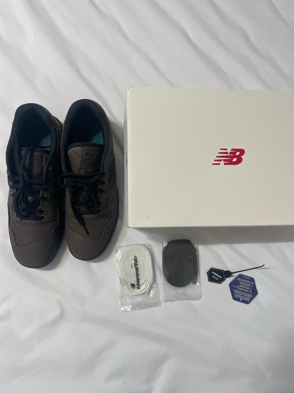 [285] 뉴발란스 x 디스이즈네버댓 550 브라운 상품이미지5