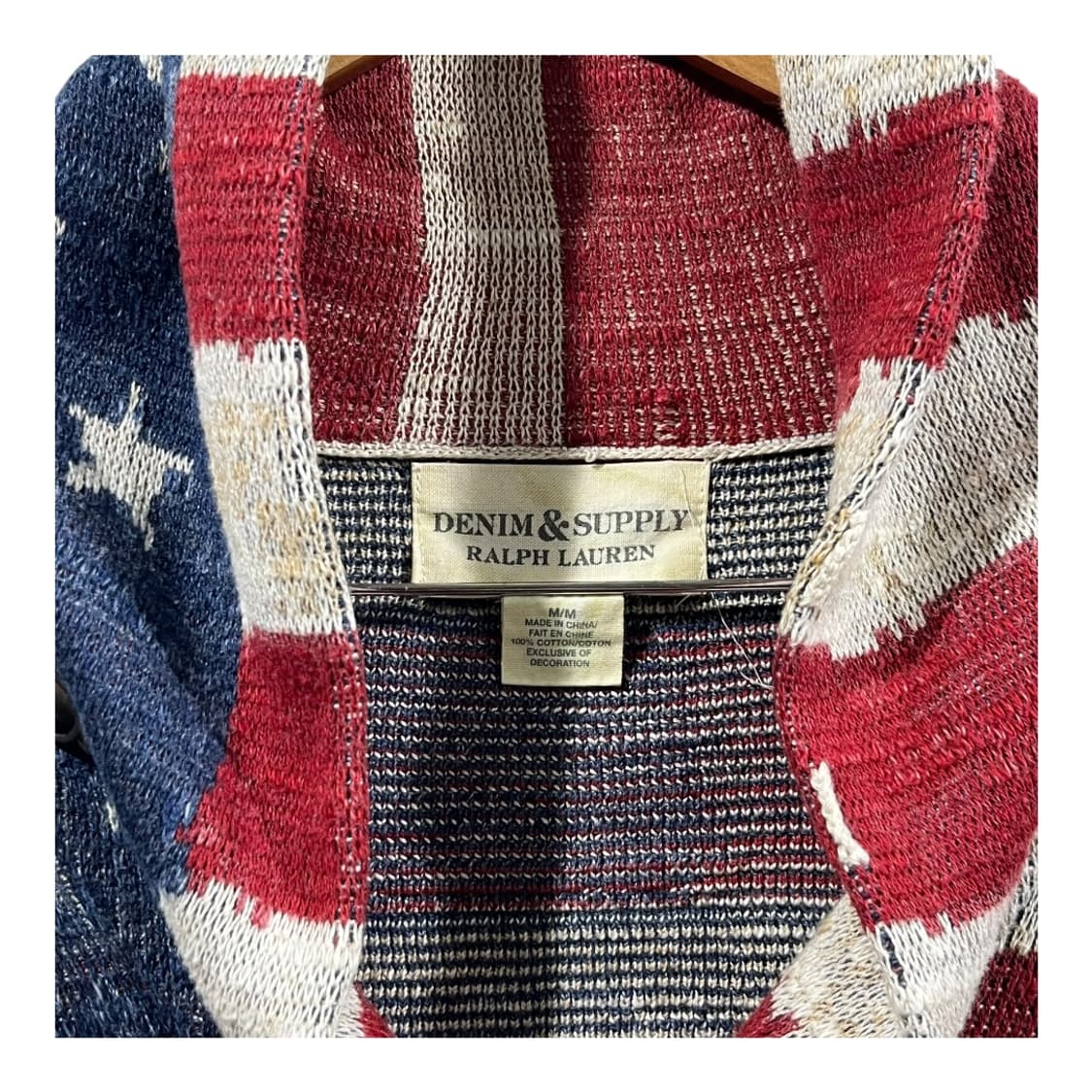 [Denim And Supply] 랄프로렌 성조기 숄 카라 가디건 상품이미지5