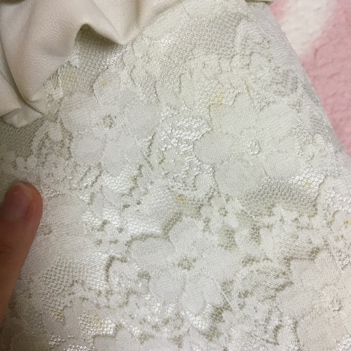 리즈리사 고전 히메갸루 리본 레이스 가방 핸드백 라떼갸루 히메카지 상품이미지4