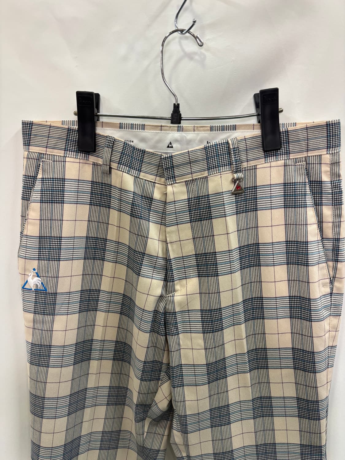 르꼬끄 스포르티브 체크 패턴 팬츠 바지 32 상품이미지2