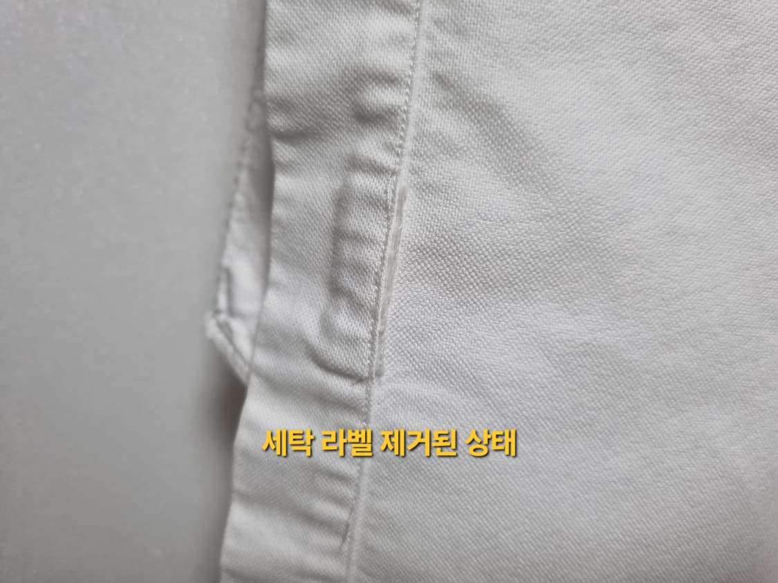 남성 폴로 화이트 흰색 멀티포니 옥스퍼드 반팔 남방 셔츠 상품이미지9
