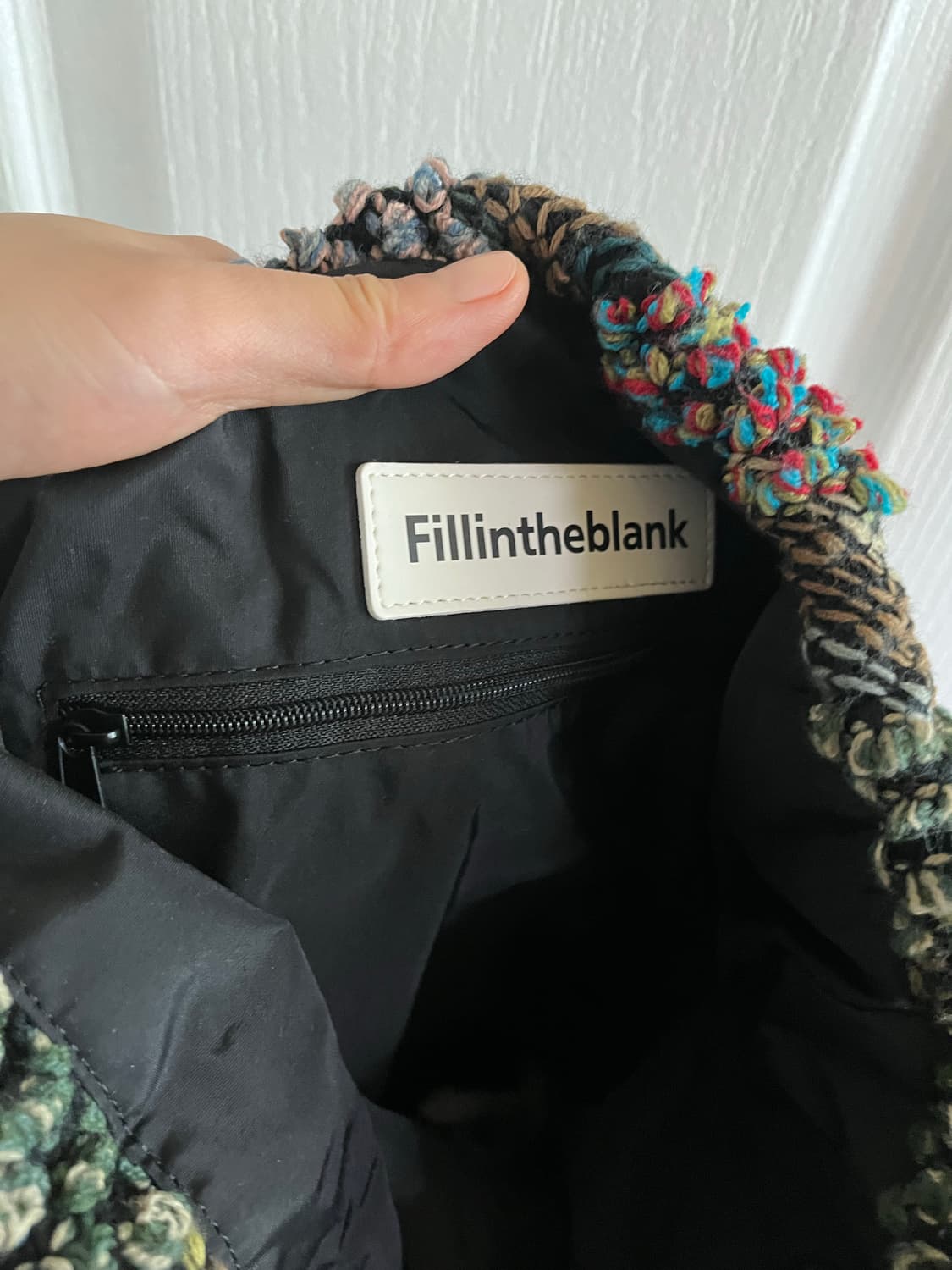 Fillintheblank 니트 짐색 상품이미지3