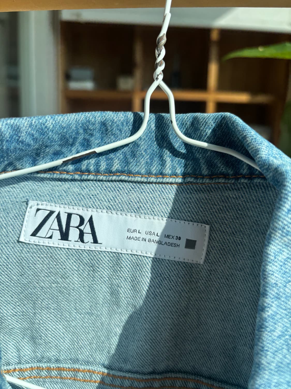 자라 데님 베스트 청조끼 상품이미지2