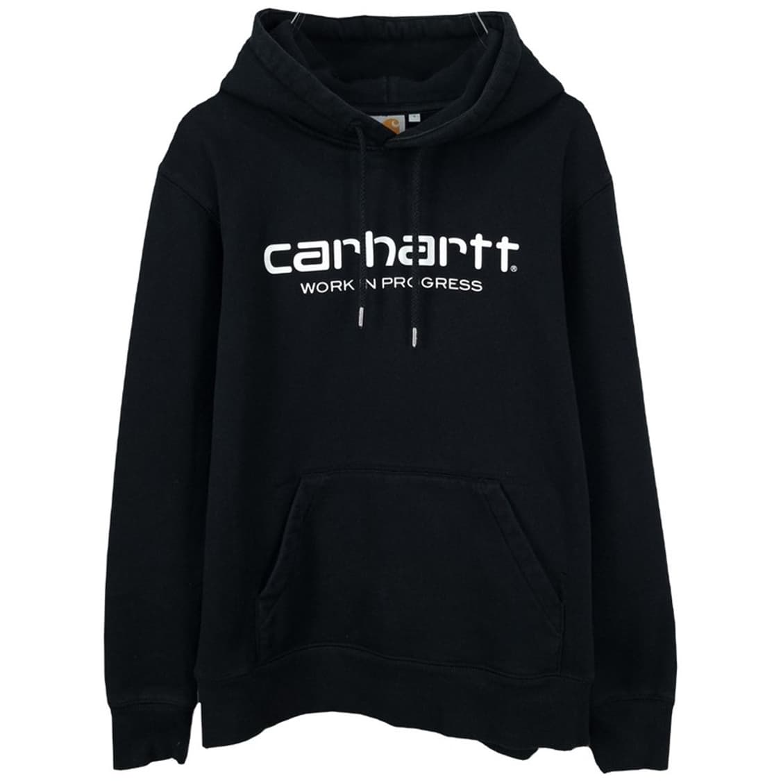 [칼하트 윕] 빅로고 프린팅 후드티 블랙 M19799 상품이미지2