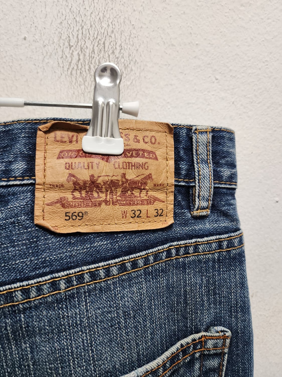리바이스 00s 569 루즈 스트레이트핏 데님  상품이미지3