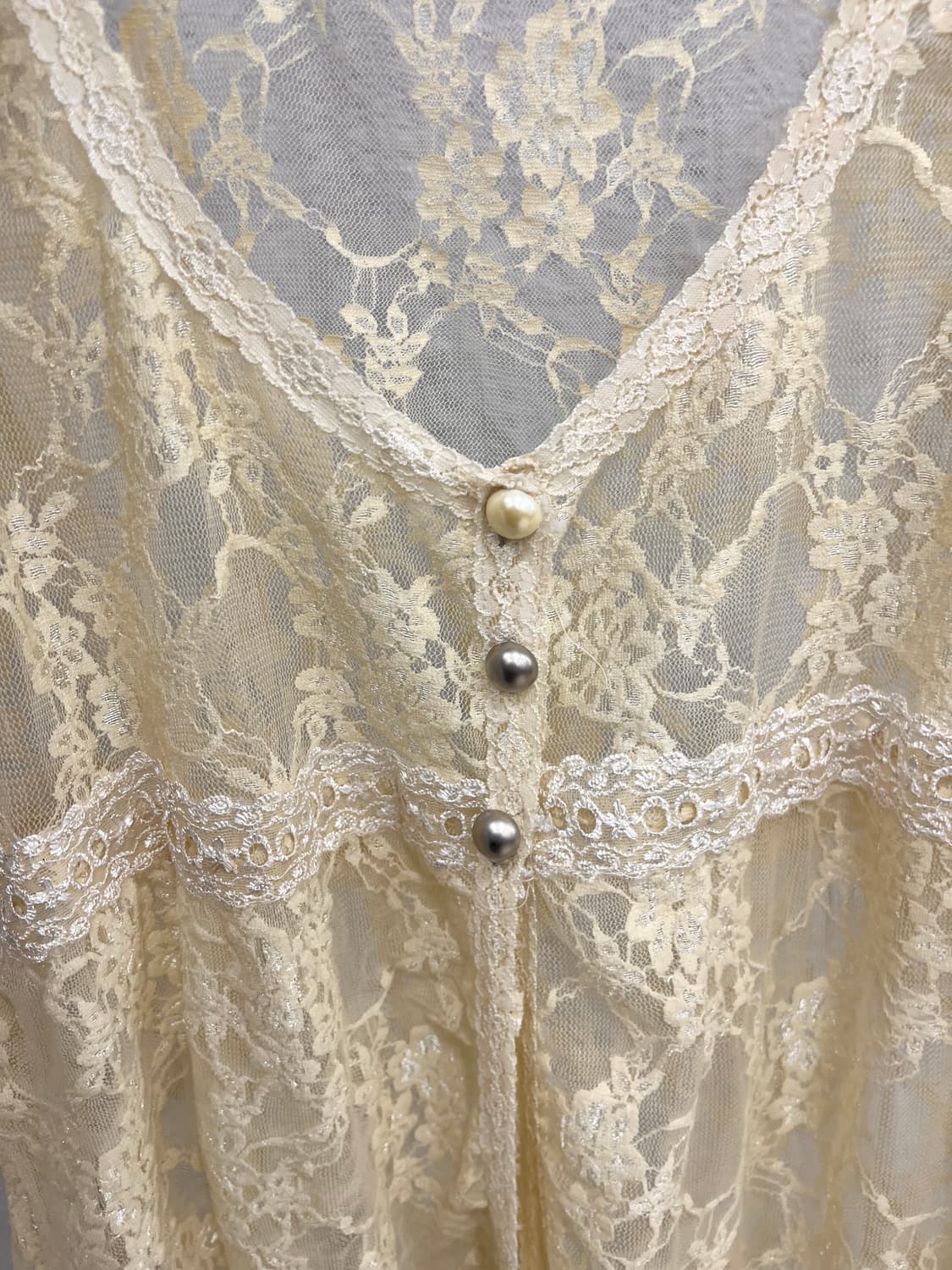 yellow lace vest 상품이미지8