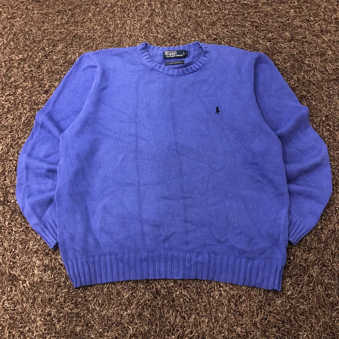 L 폴로 랄프로렌 블루 니트 스웨터 상품이미지2