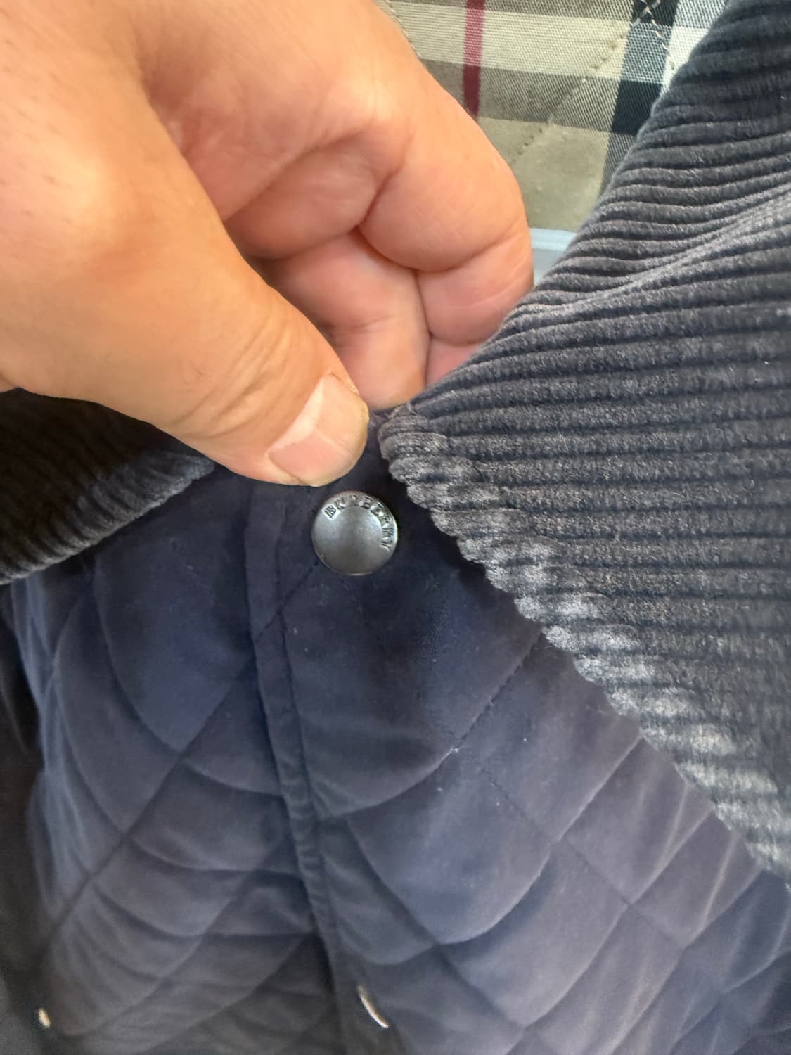 100-105 정품 버버리 누빔자켓 팝니다 상품이미지2