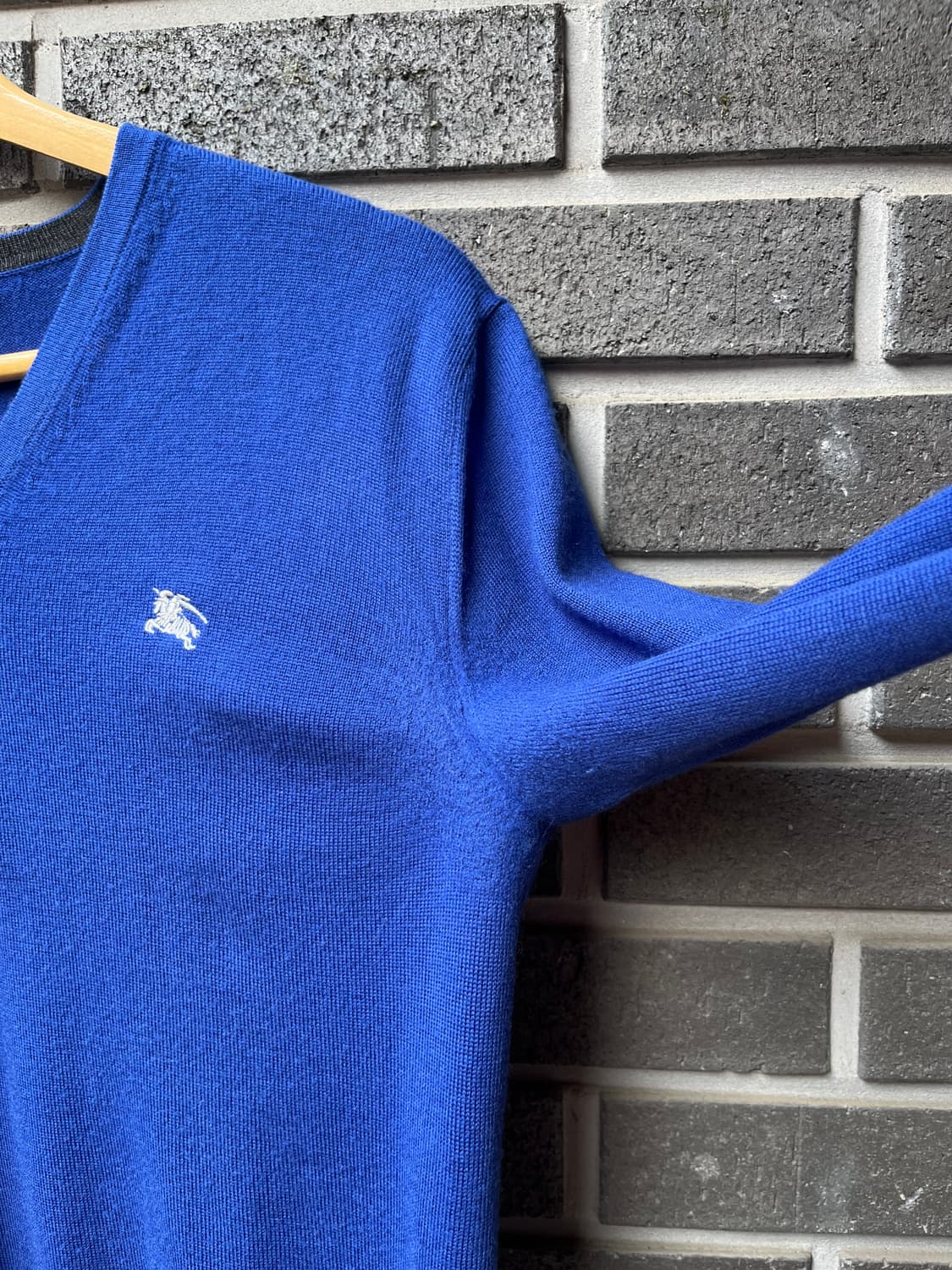 버버리 로고 롱슬리브 블루 상품이미지10