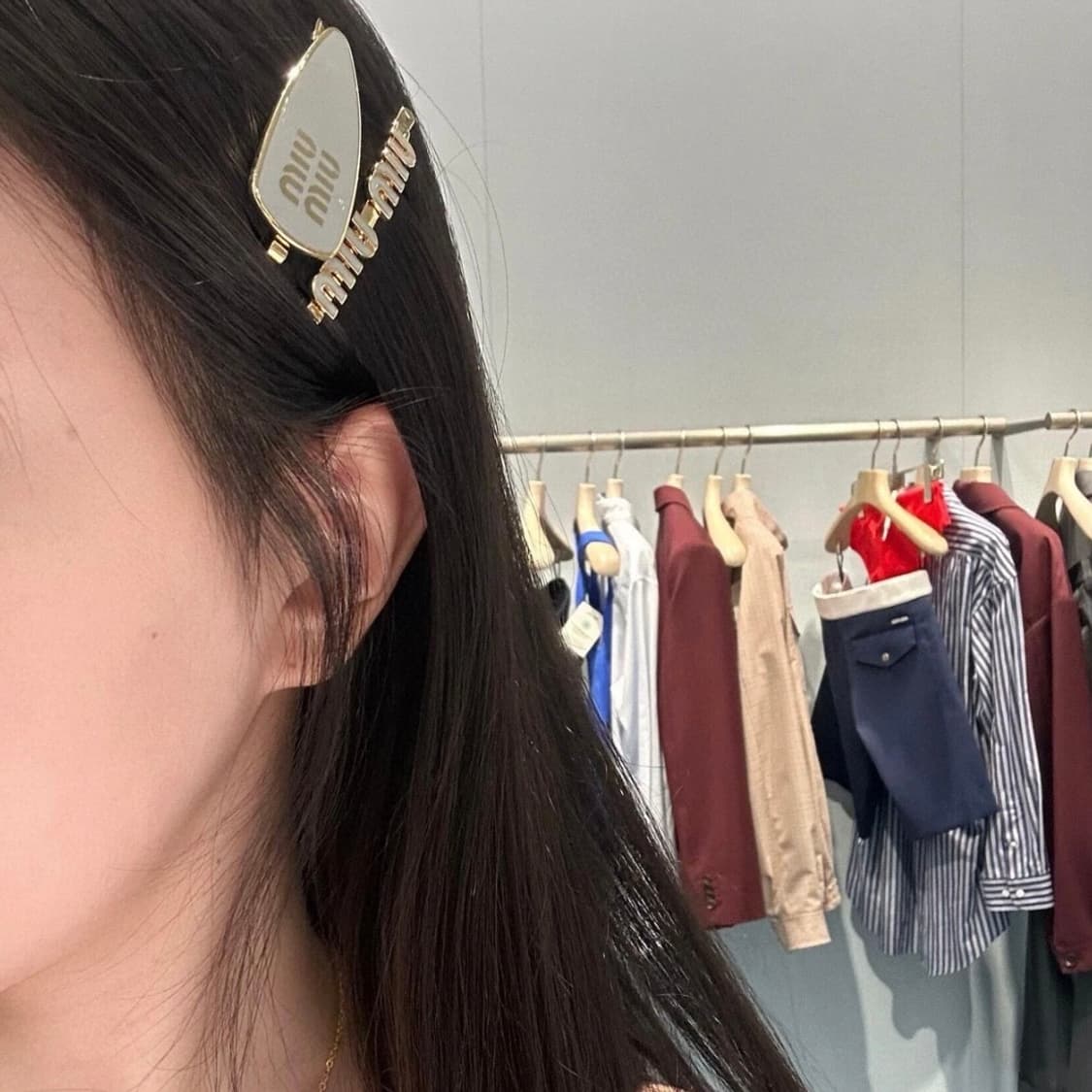 미우미우 헤어핀 상품이미지3