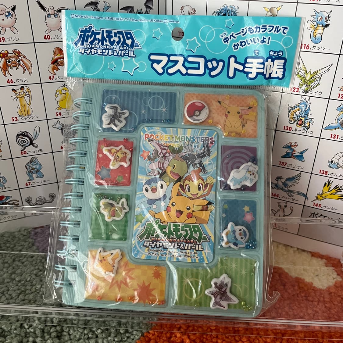 포켓몬스터DP 다이아몬드 펄 스프링 노트 상품이미지1