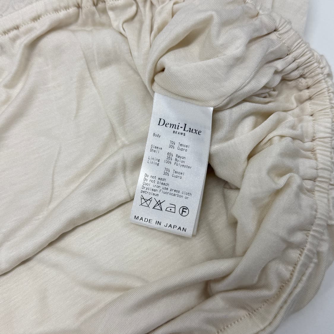 Beams lace panel top 상품이미지7