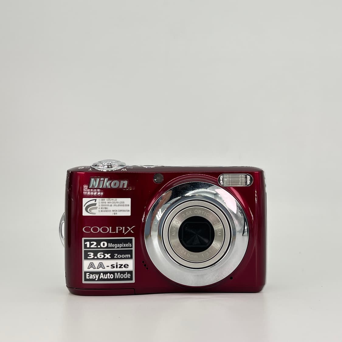 니콘 쿨픽스 Nikon COOLPIX L22 레드 상품이미지1