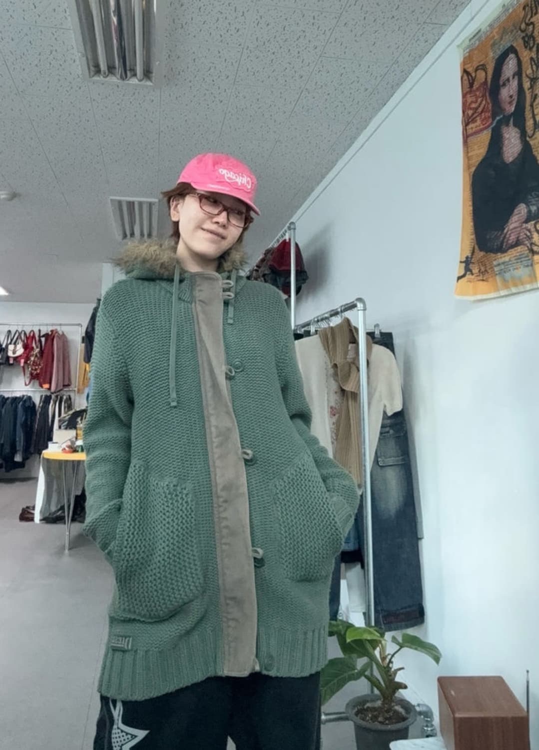 Diesel wool knit hoody zipup 상품이미지2