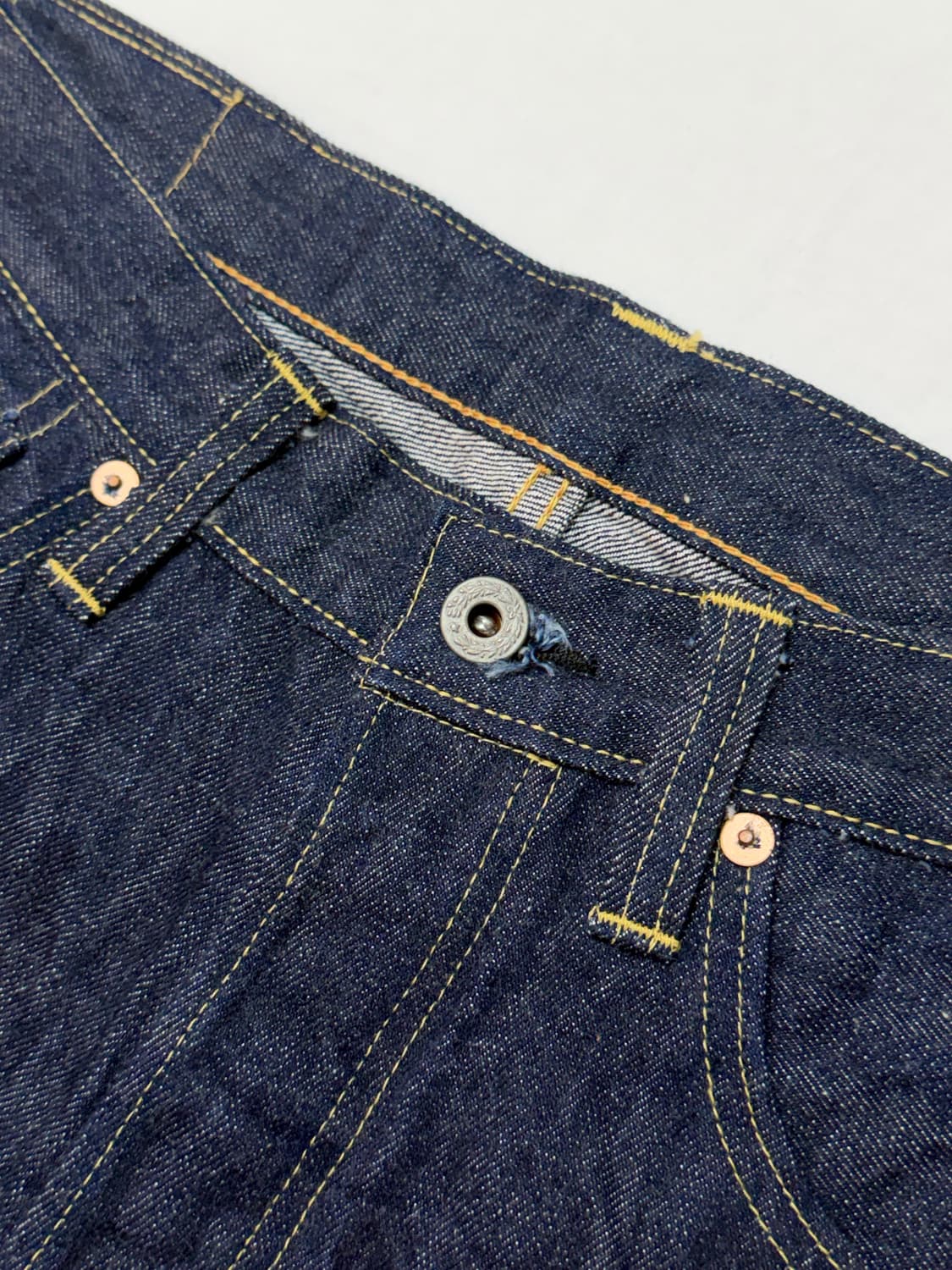 [31] 브론슨 44801 셀비지 생지 데님팬츠 상품이미지4