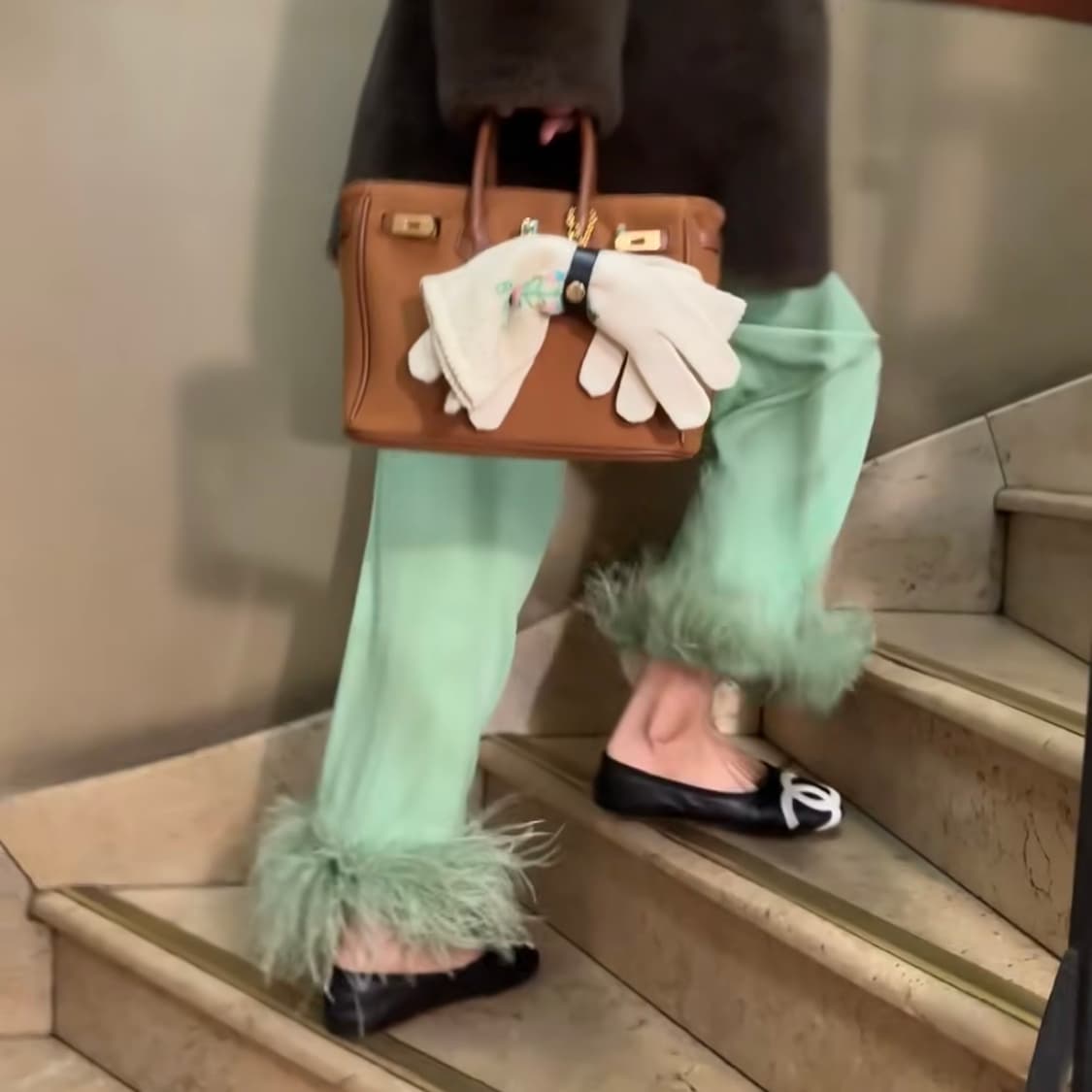 샤넬 깜봉 플랫슈즈 올블랙 38사이즈 / 새상품  상품이미지10