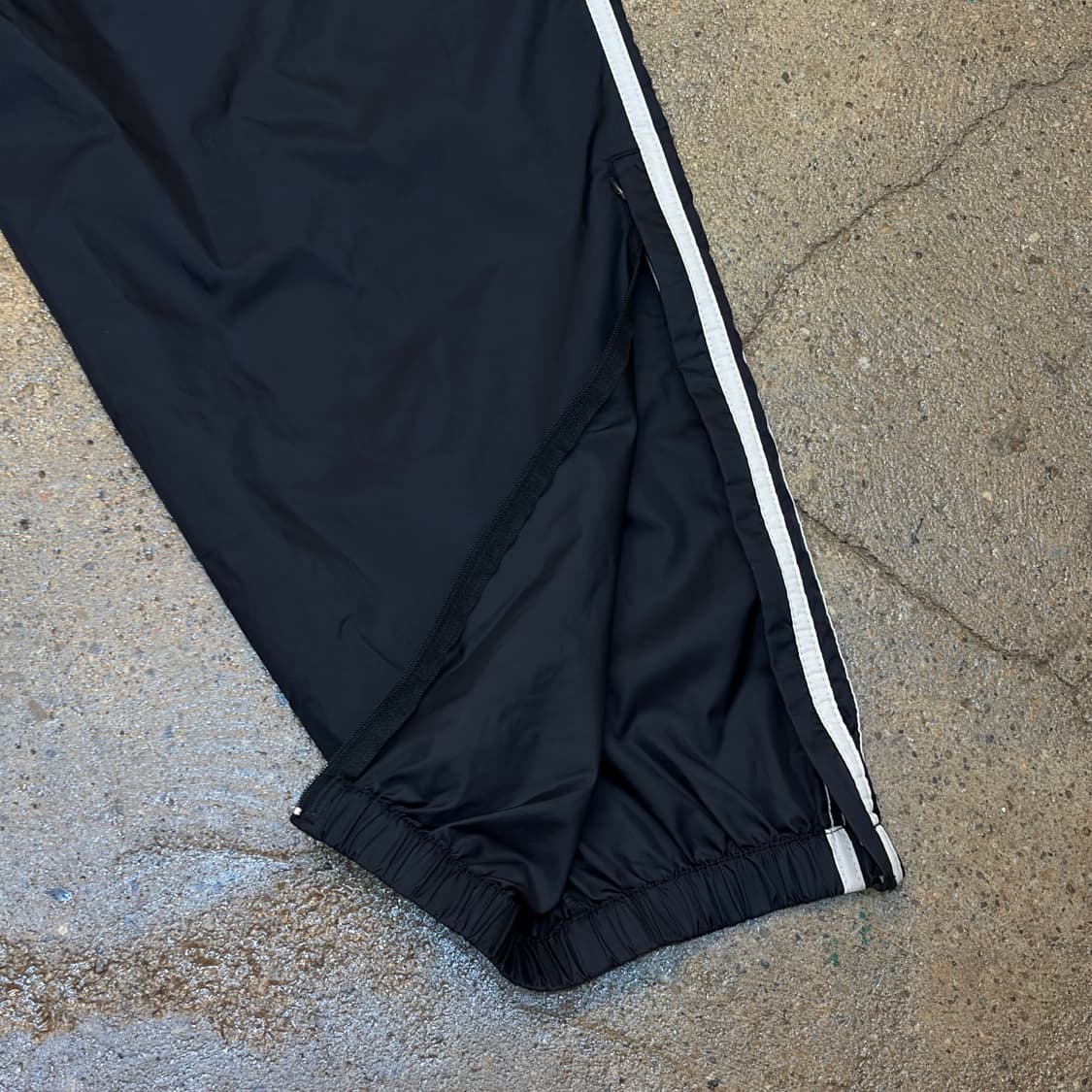 90s USA 아디다스 삼선 츄리닝 트레이닝팬츠 바람막이 팬츠 상품이미지8