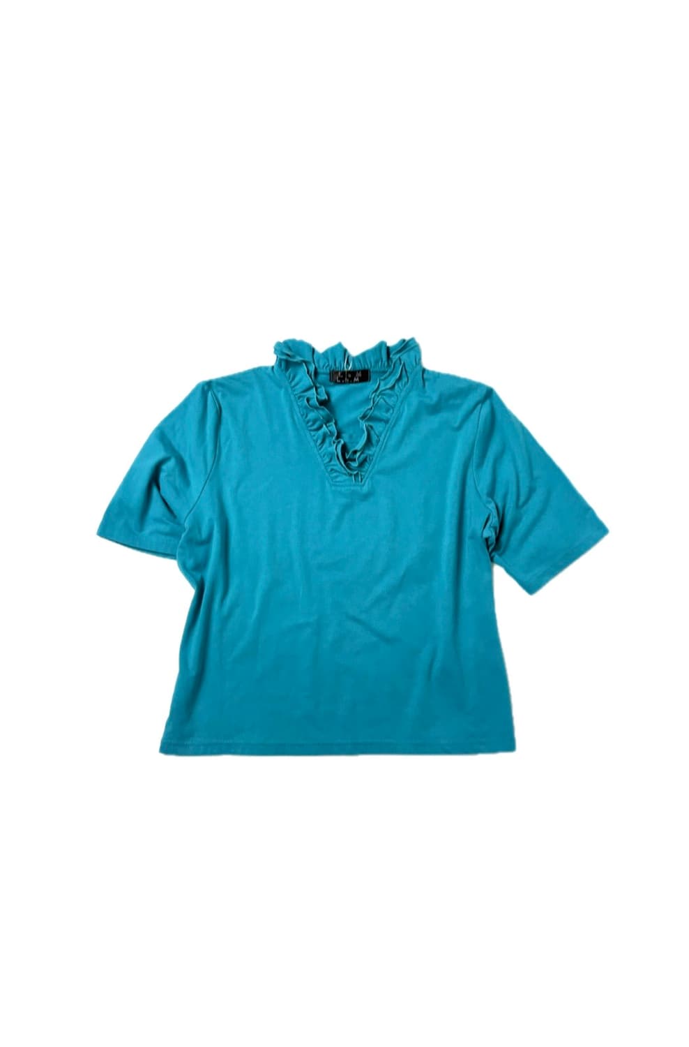 Peacock Ruffle Tee 상품이미지1