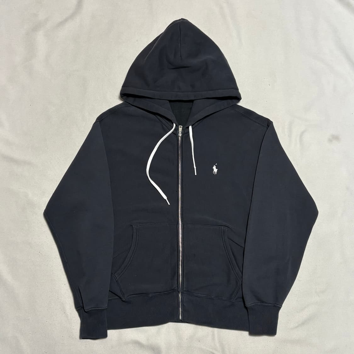 L 폴로랄프로렌 블랙 후드 집업 상품이미지2