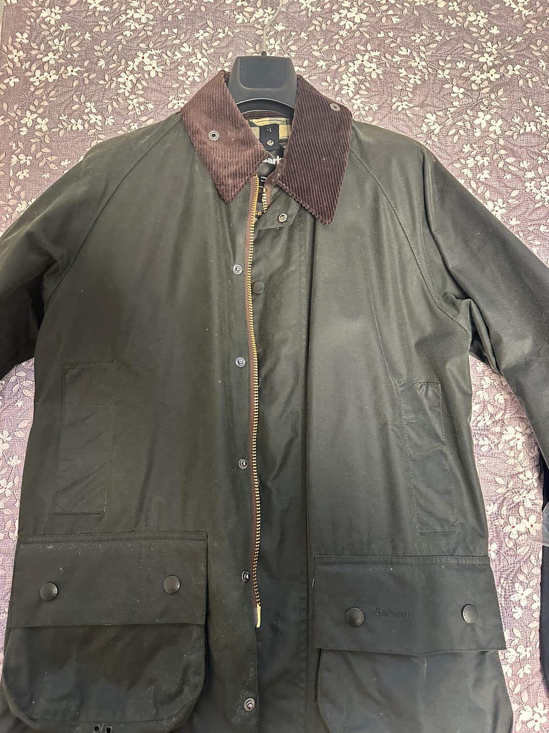 바버 뷰포트 왁스 자켓 상품이미지1