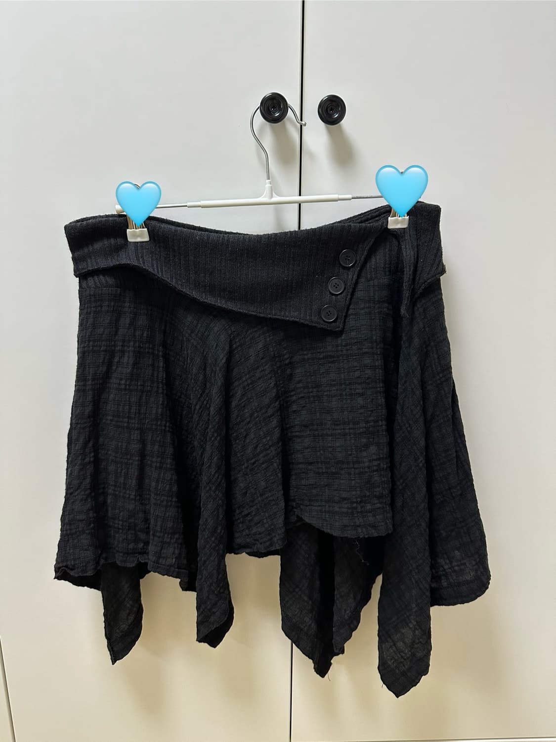 미세키 서울 Unbalanced flow mini skirt CHECK 상품이미지3