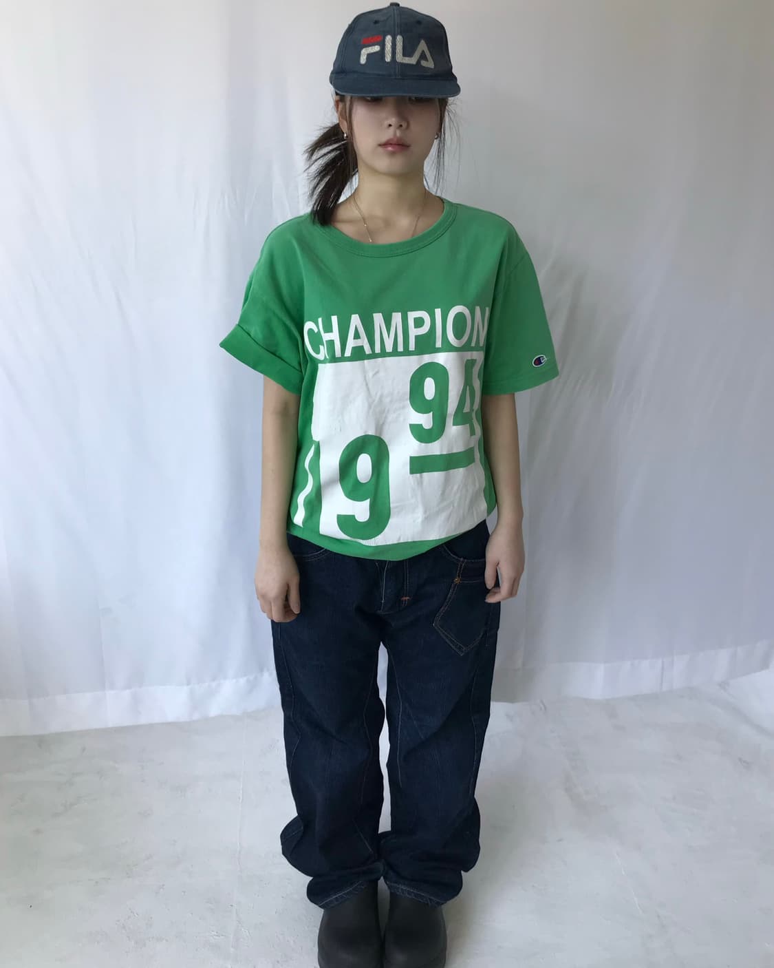 챔피온 그린 94 티셔츠  상품이미지6