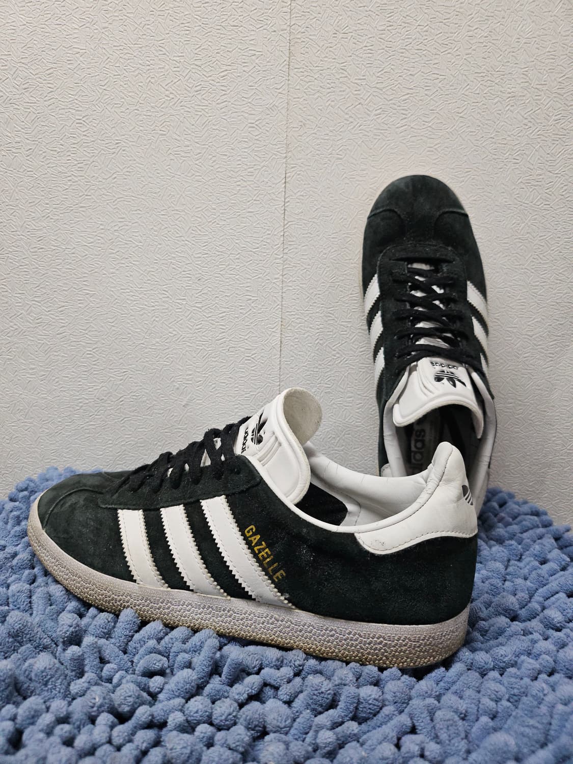 (250) 아디다스 가젤 블랙 스웨이드 운동화 상품이미지1