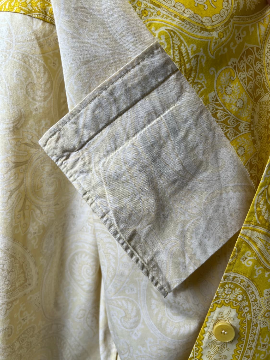 에트로 옐로우 페이즐리 셔츠 상품이미지5