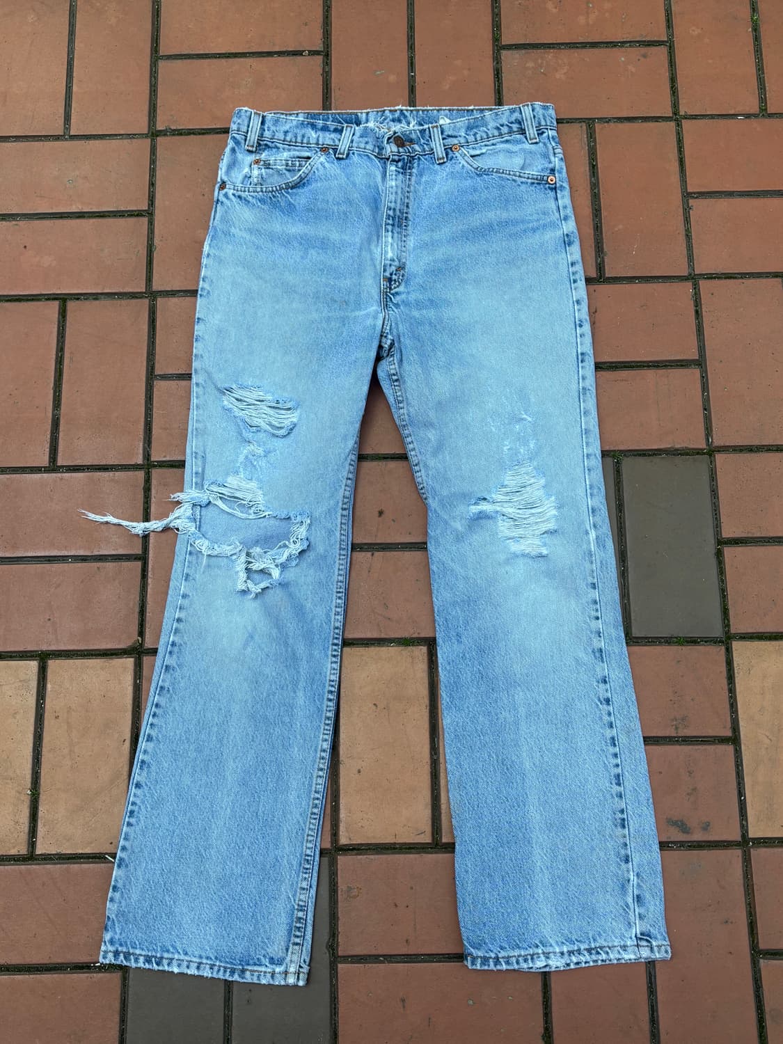 90's MADE IN USA 🇺🇸 리바이스 517 부츠컷 오렌지탭 상품이미지7