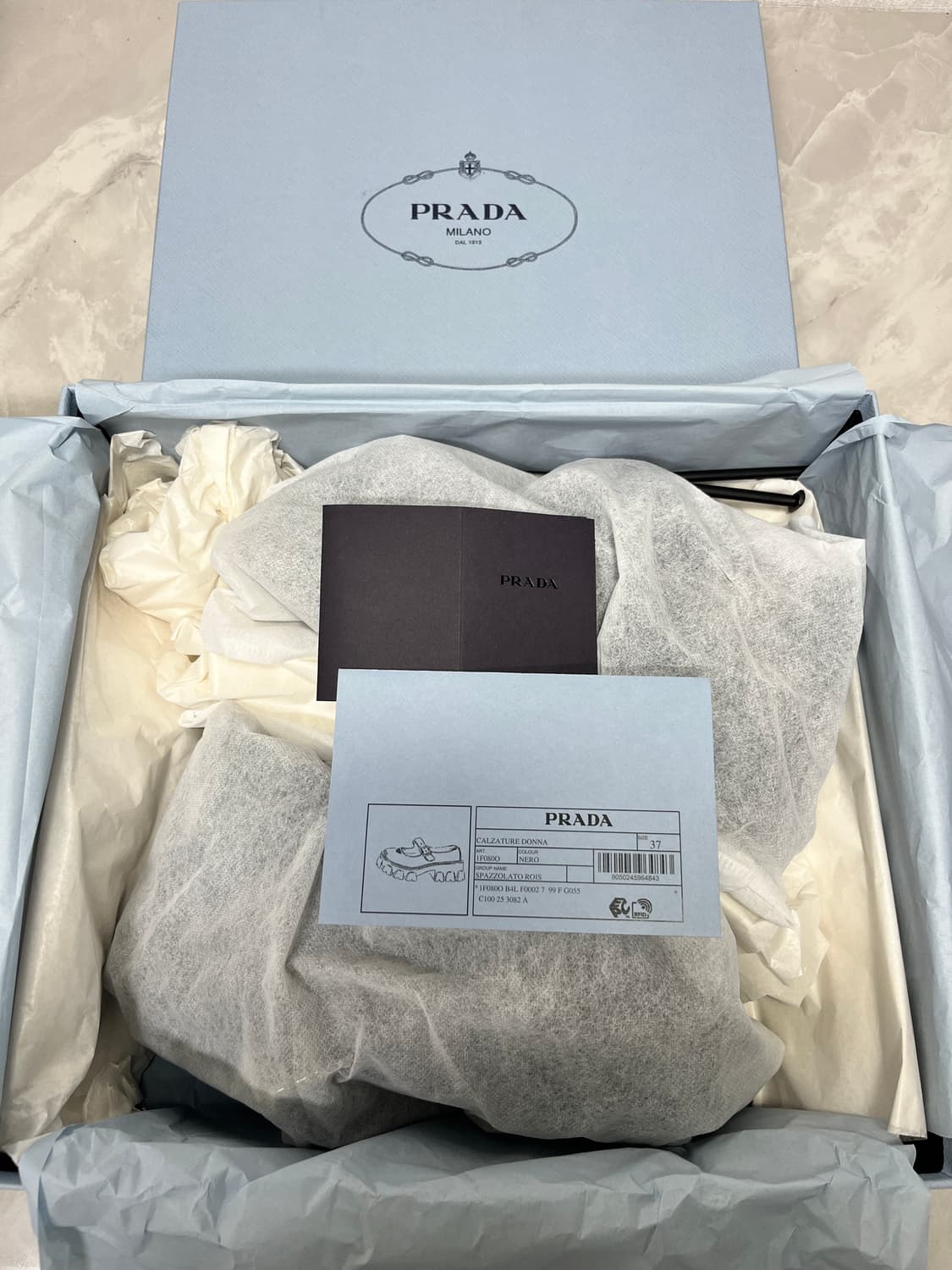 새상품)PRADA 메리제인 슈즈 블랙 상품이미지7