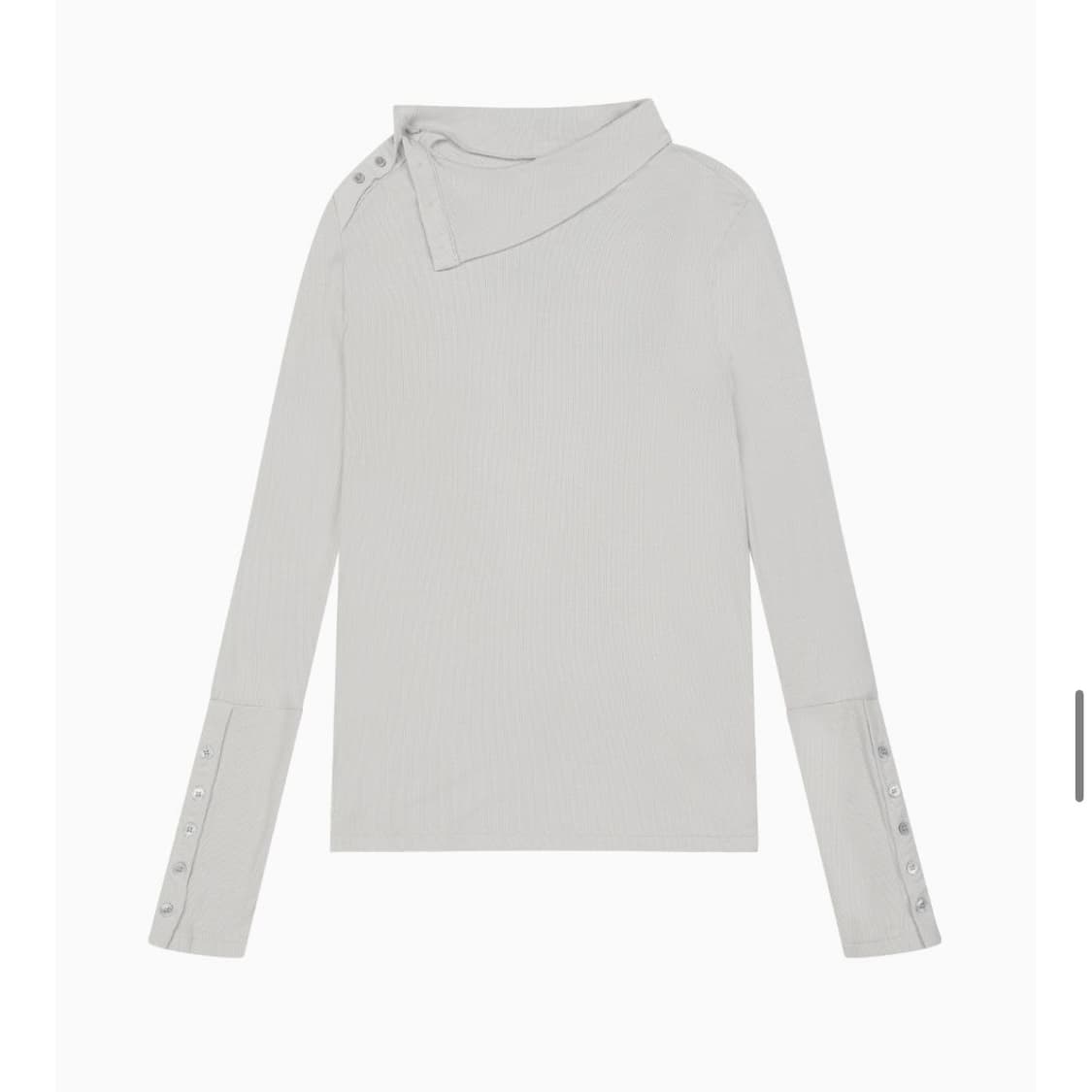 오헤시오 TWO-WAY BUTTON TURTLENECK T-SHIRT 상품이미지1