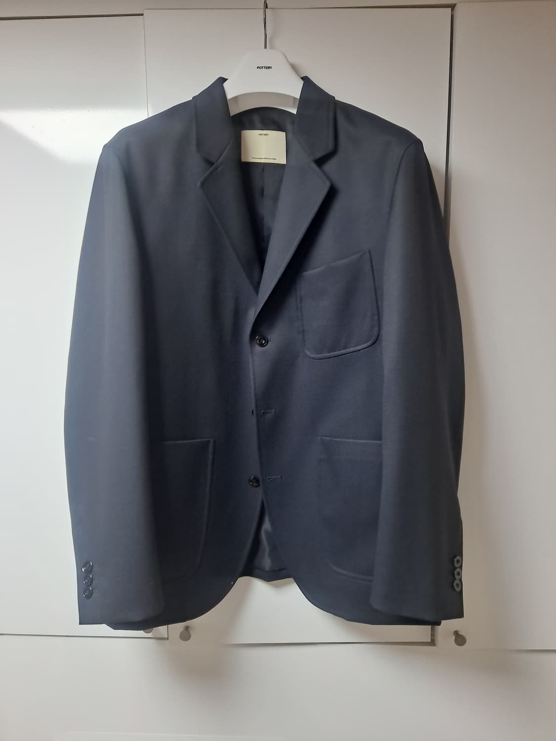 포터리 울 스포츠 셋업 다크네이비 2사이즈 상품이미지2