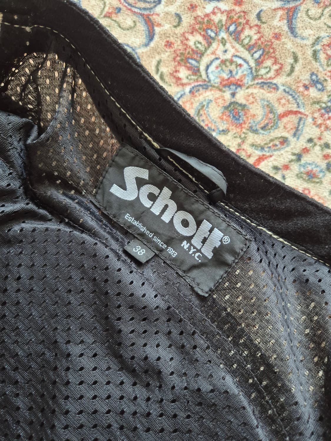 쇼트 메쉬 라이더 재킷  상품이미지8