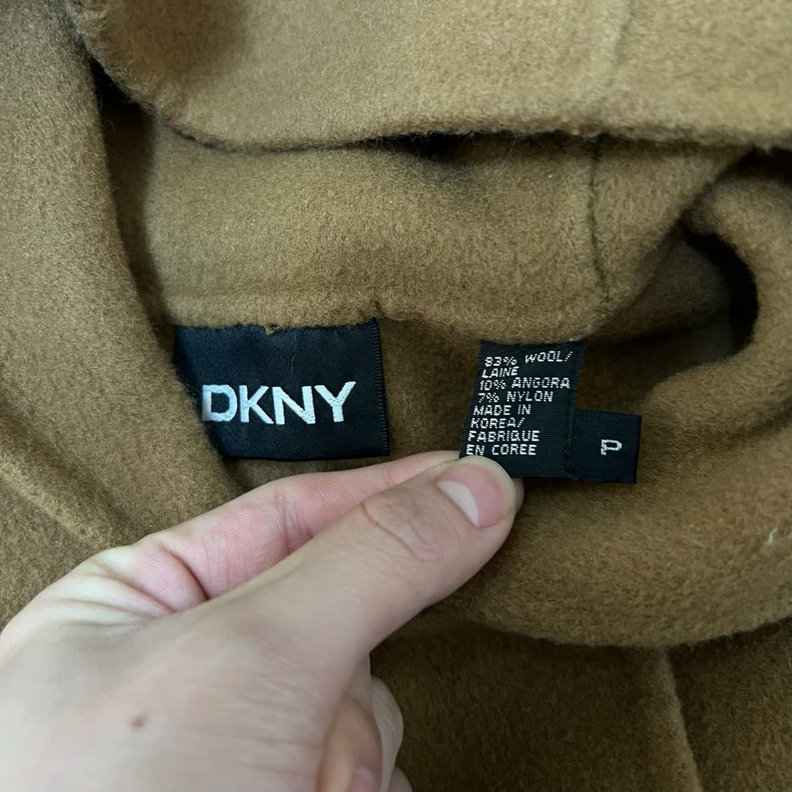 DKNY 뉴욕 여성 울 후드 자켓 S/90  상품이미지4