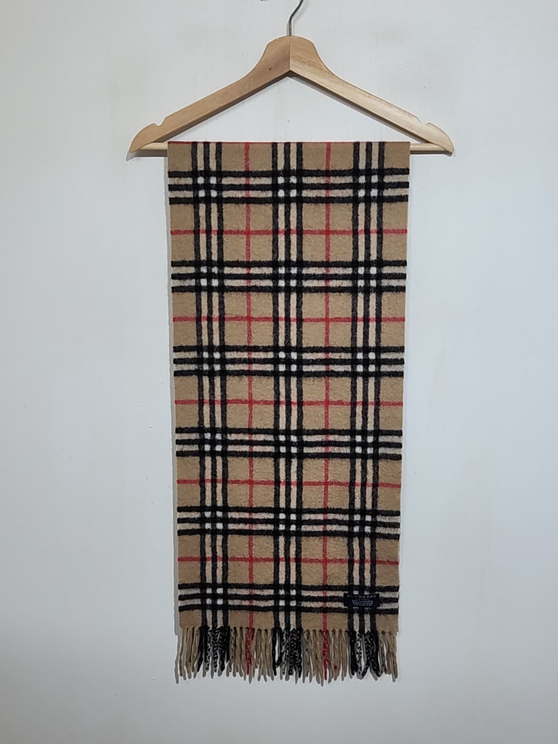 (정품) 버버리 캐시미어 머플러 노바체크 목도리  상품이미지1