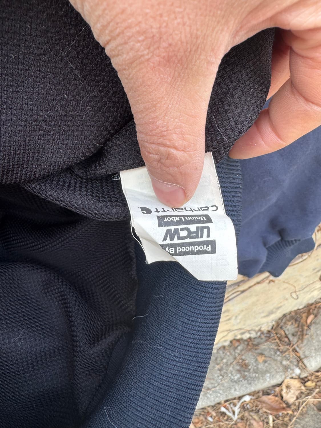 칼하트 빈티지 j131 dny 네이비 덕 액티브 후드 워크 자켓 m 상품이미지9