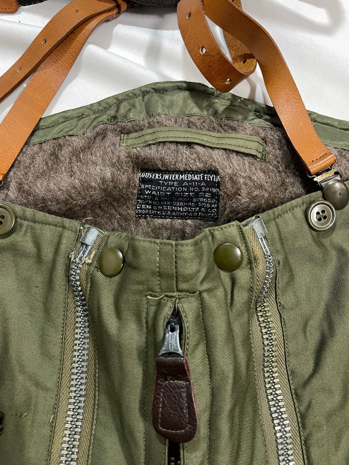 1940’s WW2 미군 A-11 플라이트 팬츠 상품이미지5