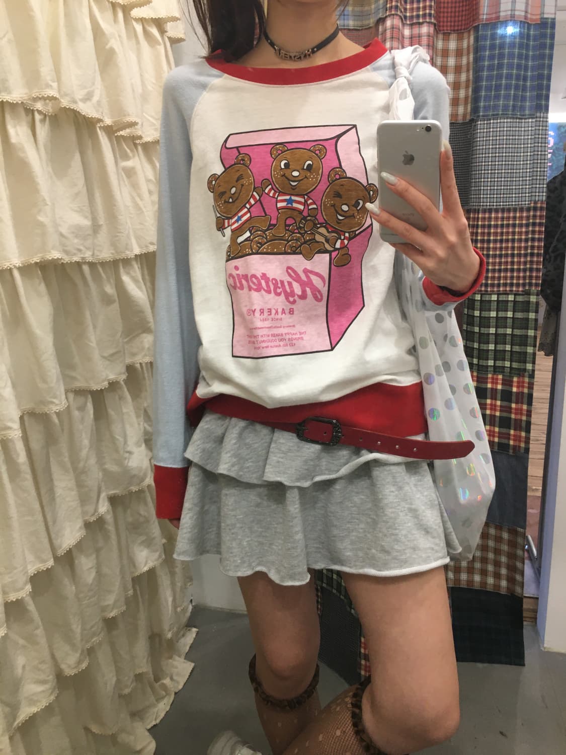 히스테릭글래머 쿠키 나그랑 롱슬리브 상품이미지1