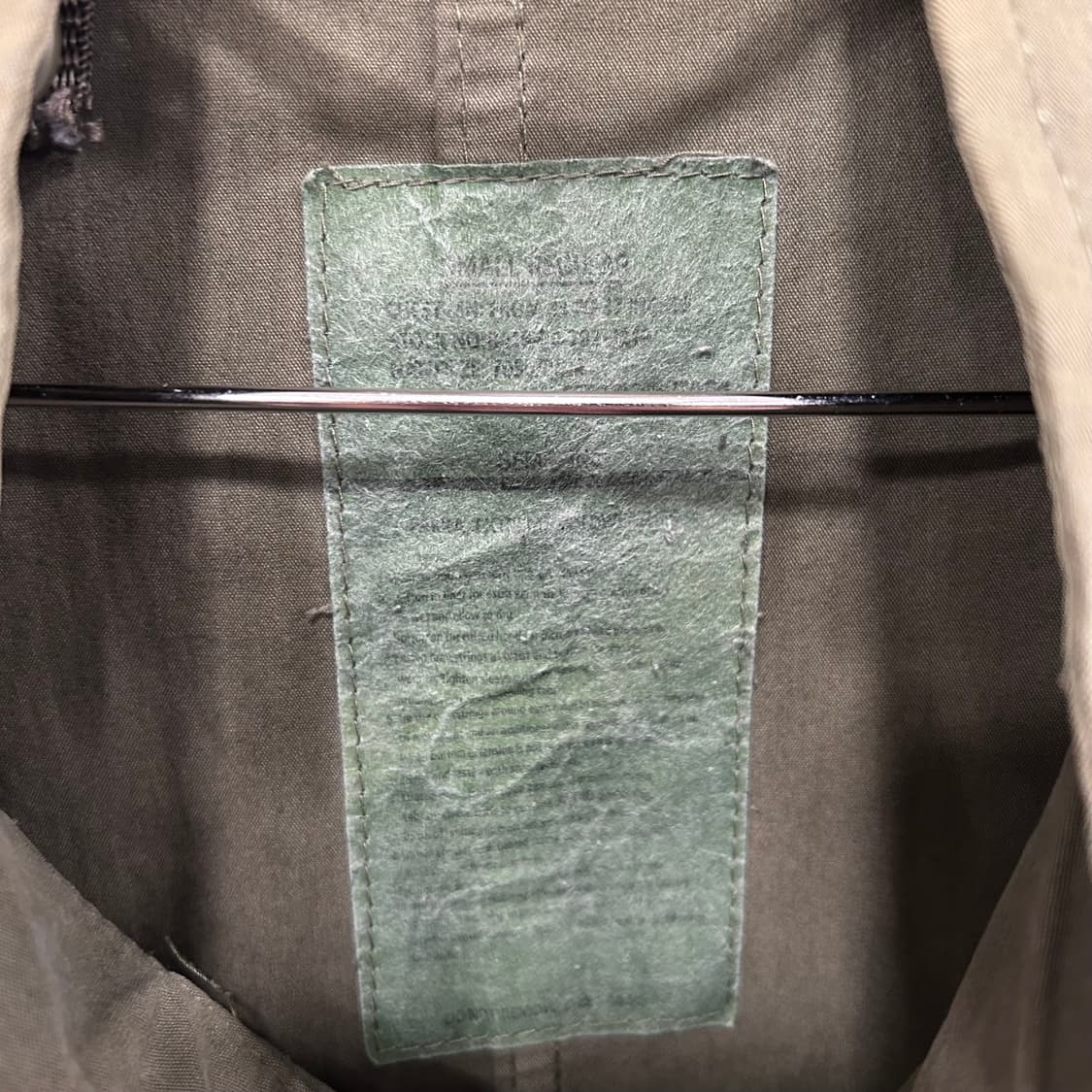 밀리터리 미군 오리지널 M-65 피쉬테일 개파카 상품이미지3