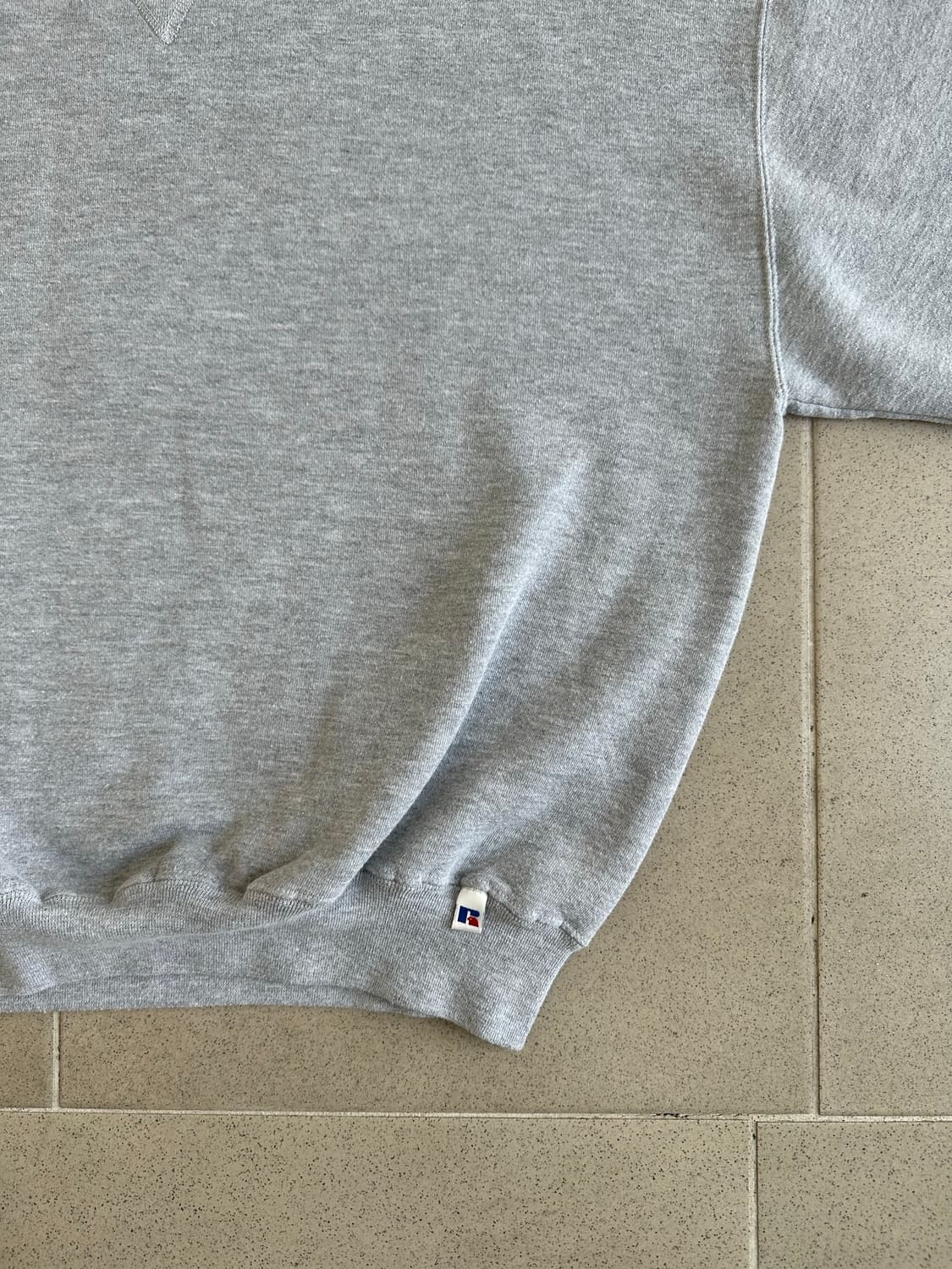 90s 빈티지 러셀 스웻셔츠 그레이 XL 상품이미지3