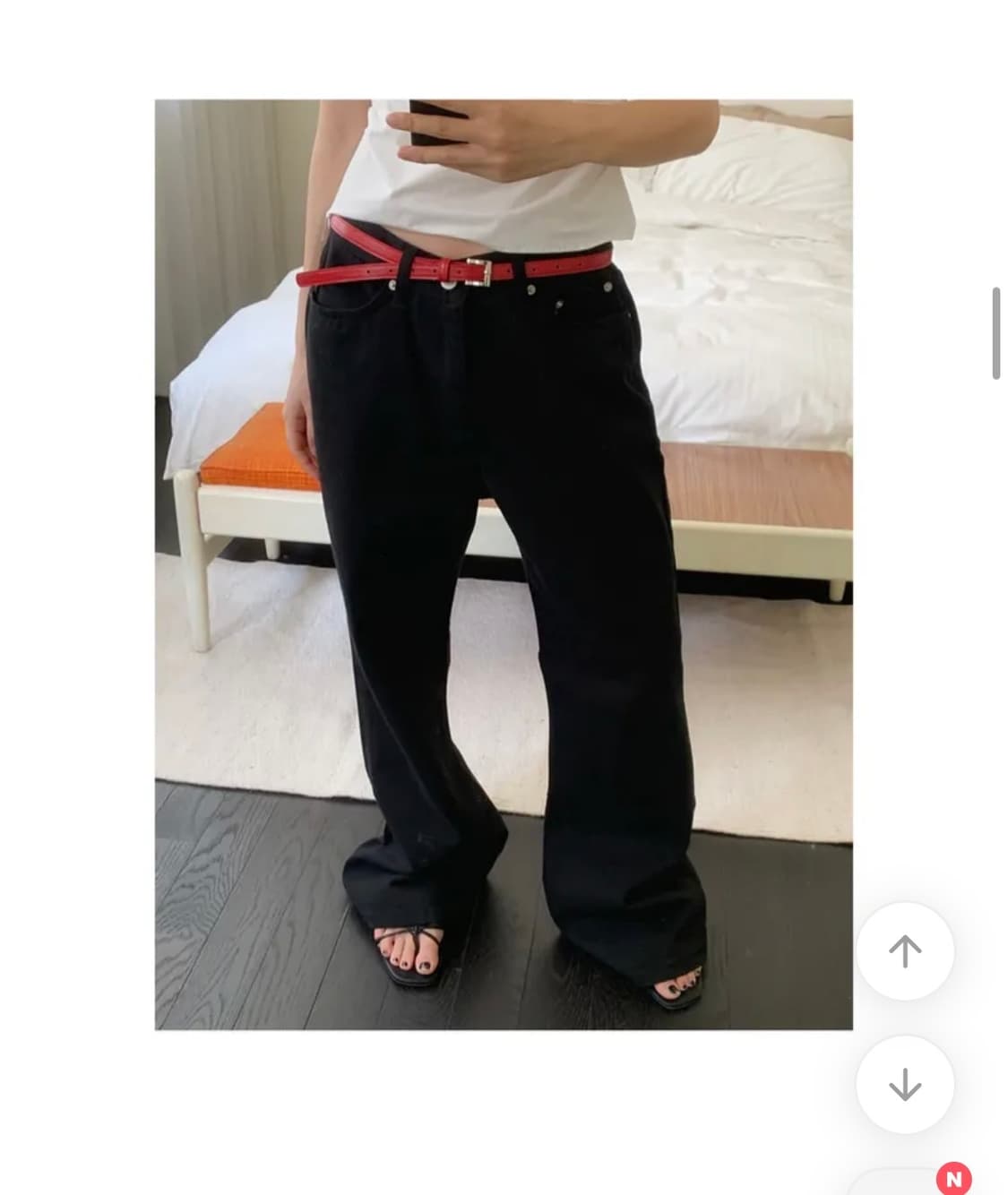 blemto 블렘토 오버 와이드 팬츠 블랙 상품이미지4