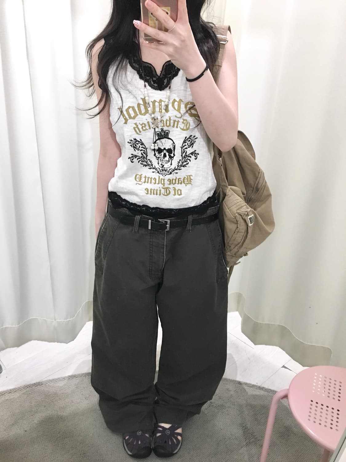 Blue strive skull sleeveless 상품이미지2