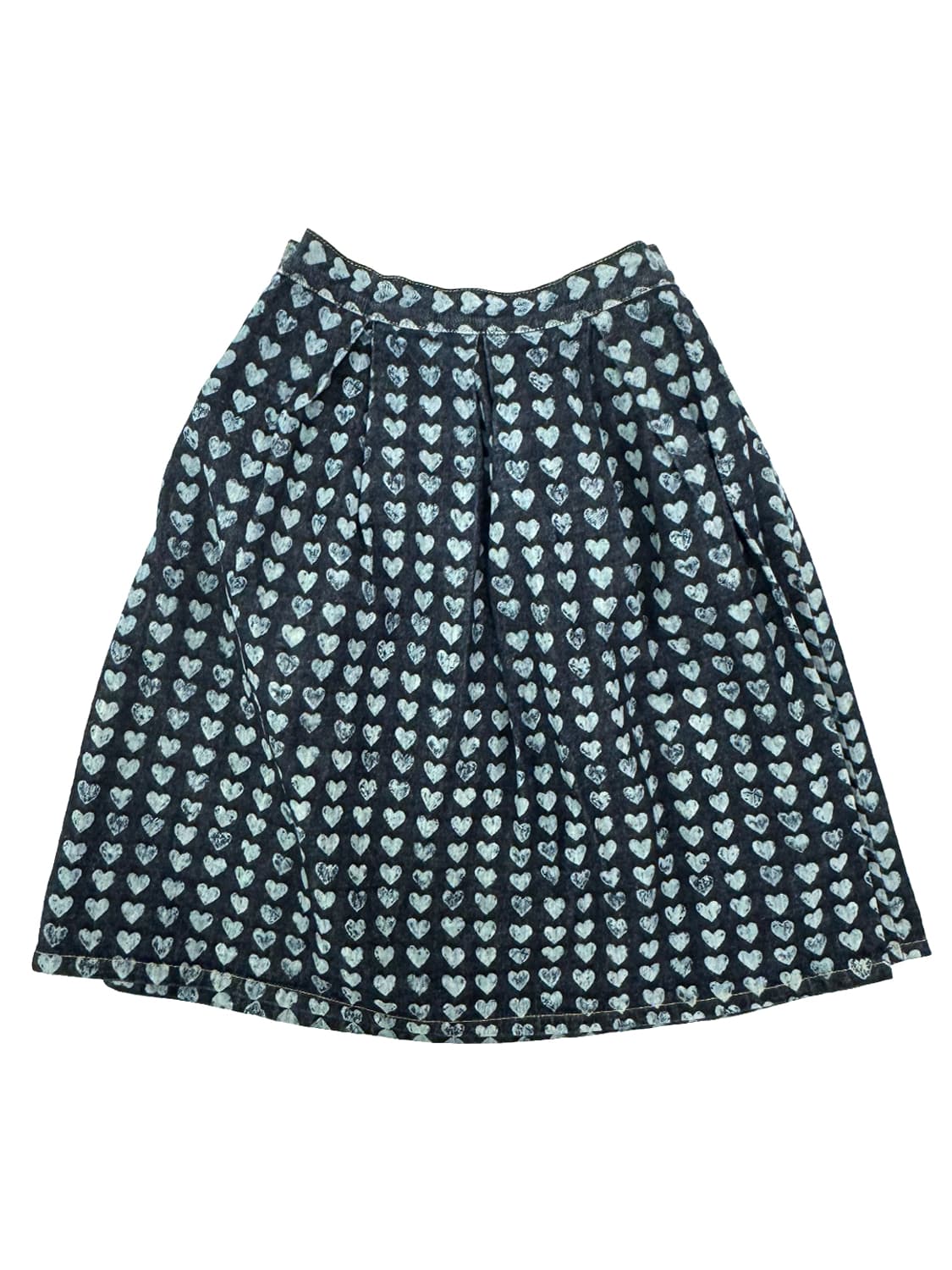 Ozone Community Heart Pattern Skirt 상품이미지2