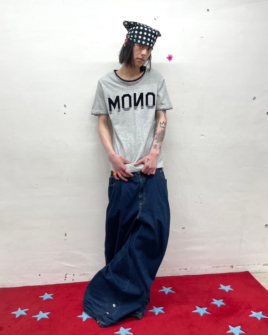 Mono straight Layered T-Shirt  상품이미지5