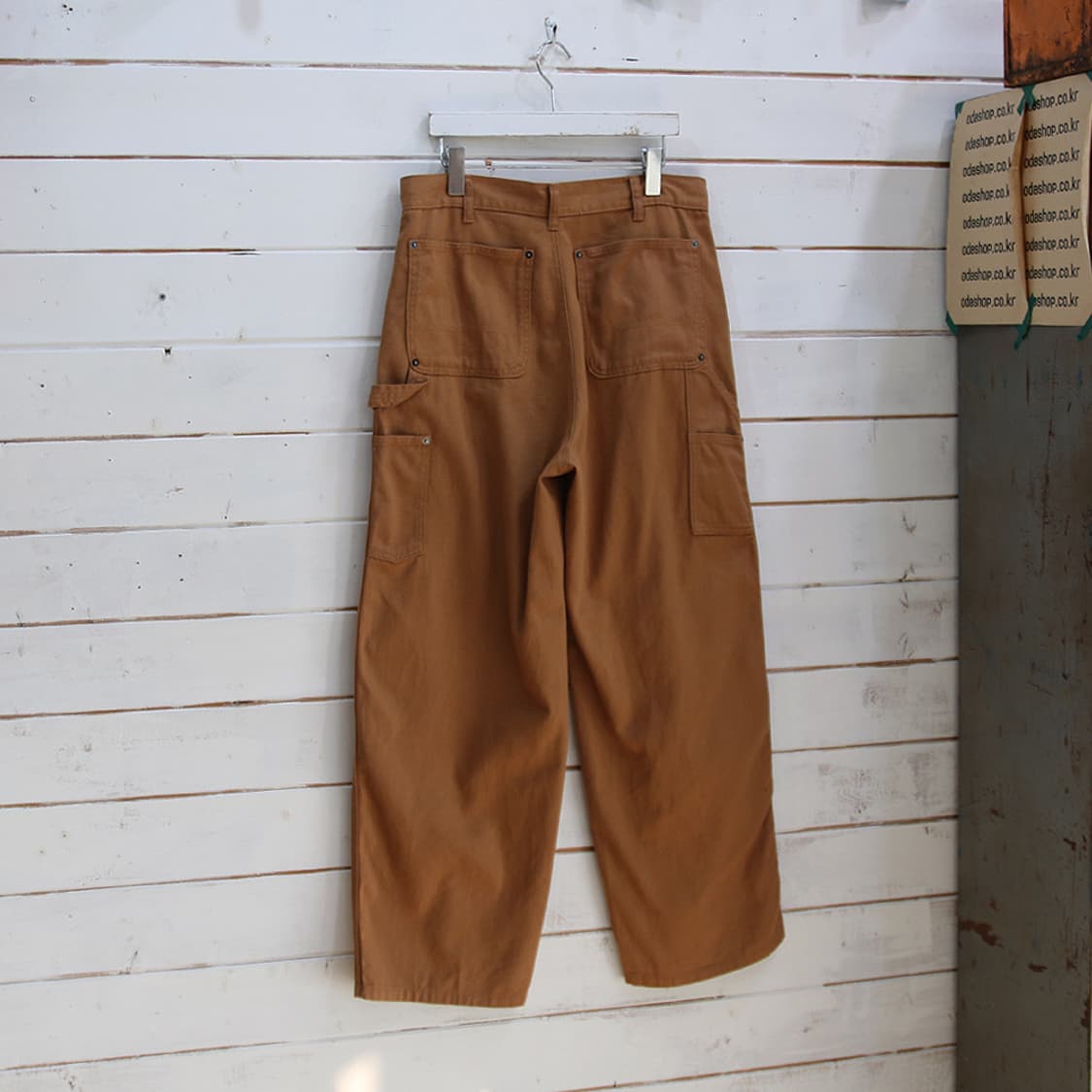 (착용컷) WEGO 더블니 워크 팬츠 (31) 상품이미지2