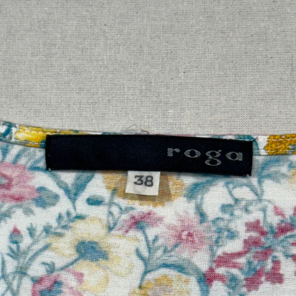 38) roga 리버티 플라워 스모킹 블라우스 탑 상품이미지5