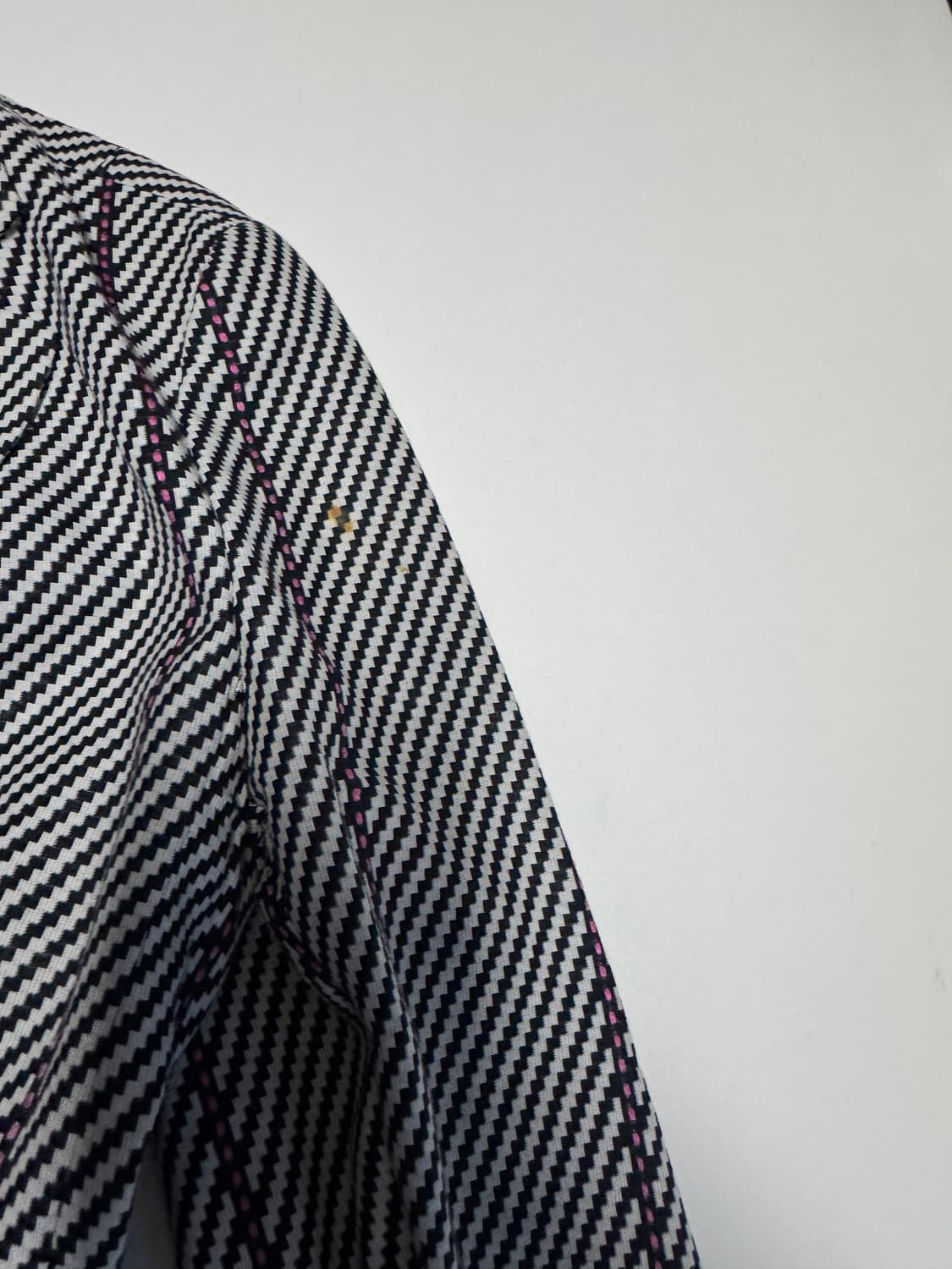 여성 한섬 타임 Time 이태리 스트라이프 자켓 상품이미지7